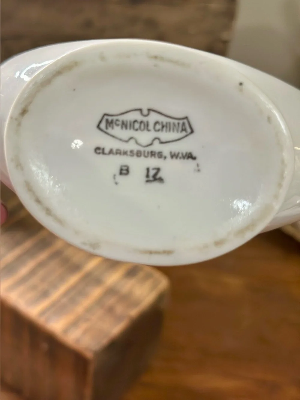 Vintage McNicol China Gravy Boat Restaurant Ware